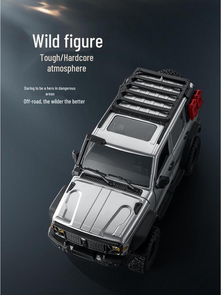 Rhino MN300 RC Off-road Climbing Car - Four-wheel Drive Model Toy for Boys