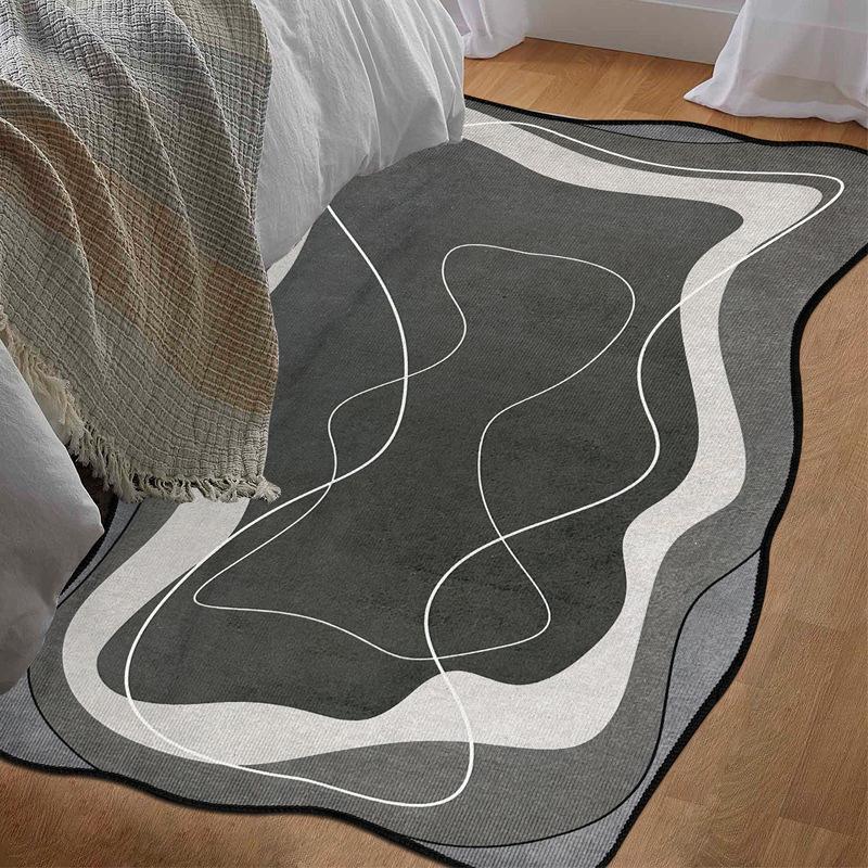 

Поглинаючий протиковзкий килим Crystal Velvet Black Gold 50*80CM сірий колір деві