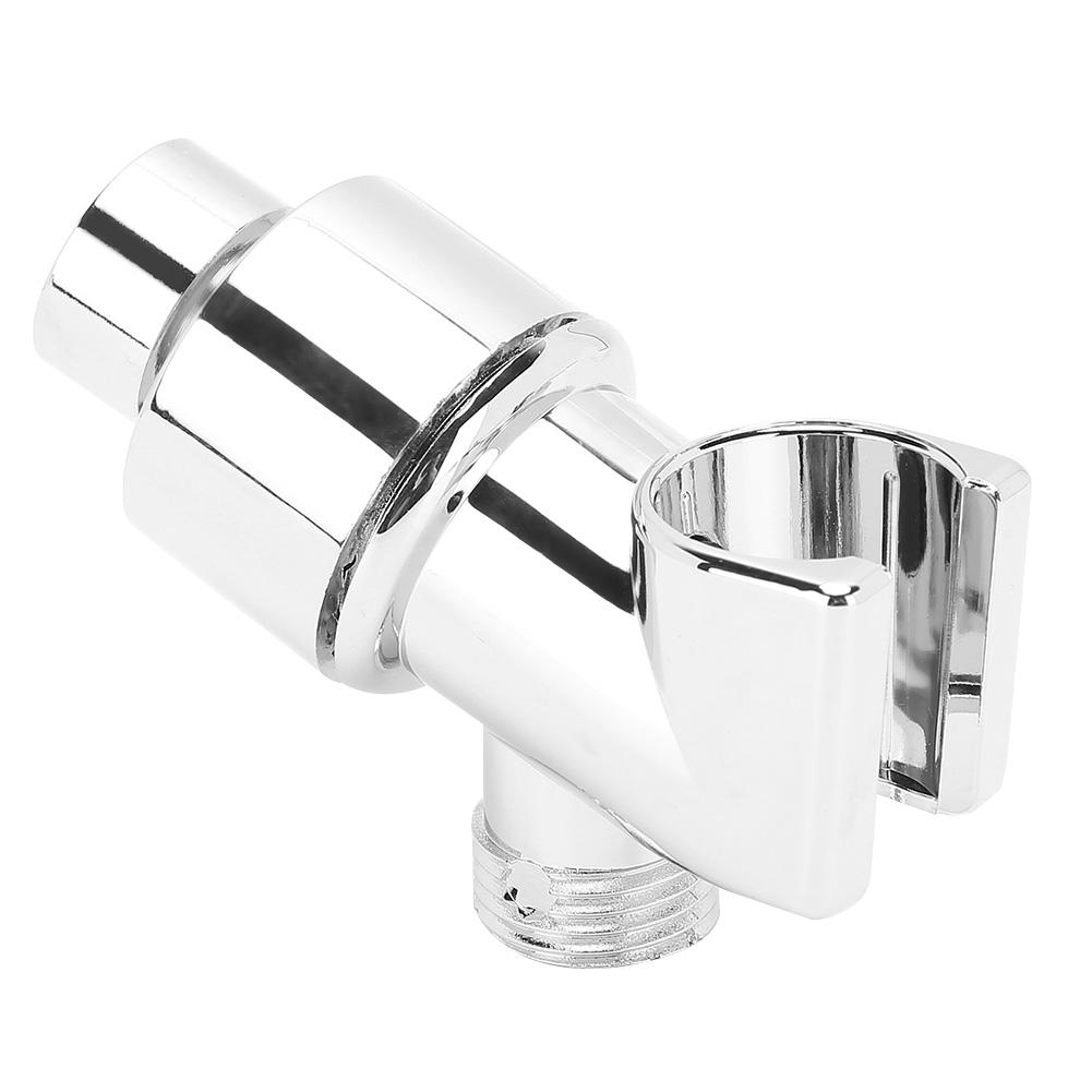 Electroplating Tee Shower Head Bracket Holder Adapter Fittings for Home Bathroom Use