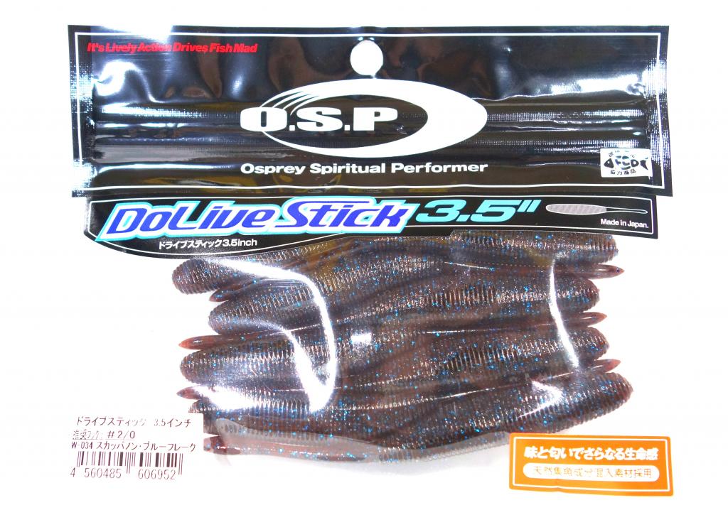 

Мягкая приманка OSP Dolive Stick 3,5 дюйма W-034 (6952)
