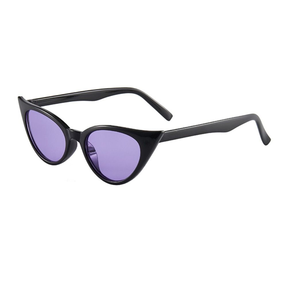 Stylish Small Frame Cat Eye Shape Sunglasses Colorful UV 375 Protection Sun Protection Sun Eyeglasses 90s Eyeglasses for Women