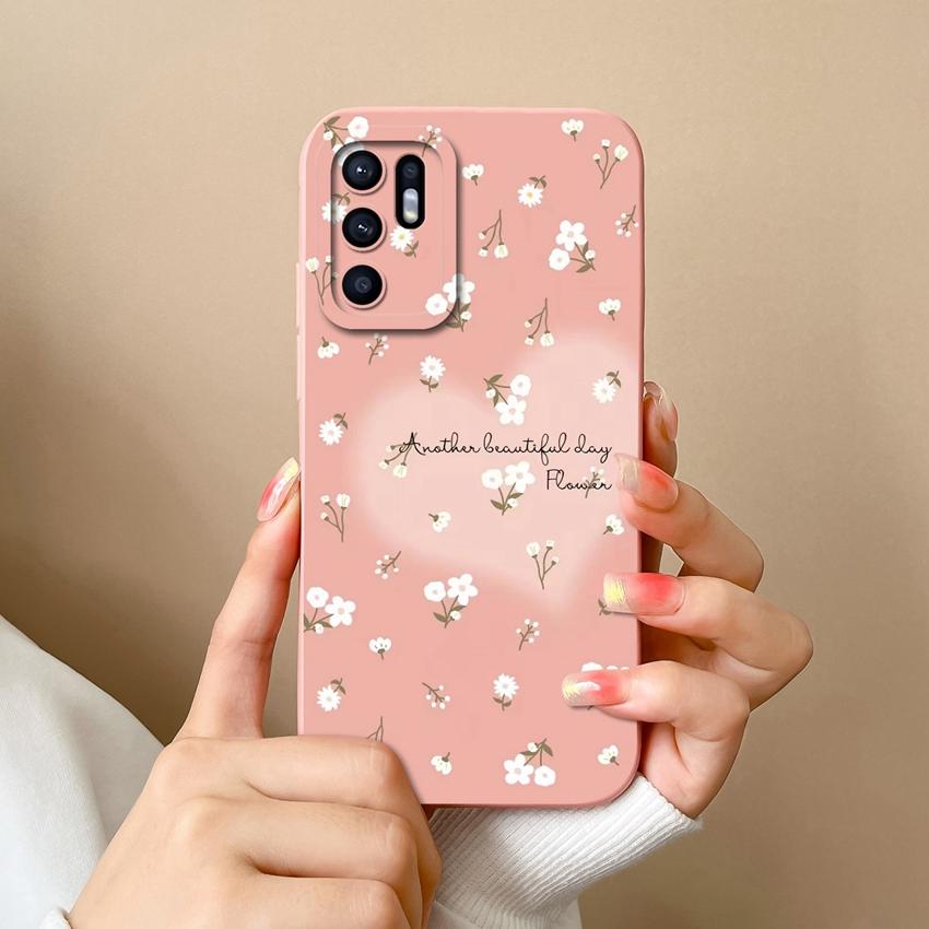 For Oppo Reno6 7 8 10 Pro Lite 6z 7z 8z Phone Cover Fashion Oil Painting Black Cat Patterns Soft Casing Screen Protector Anti Slip Shell For Oppo Case