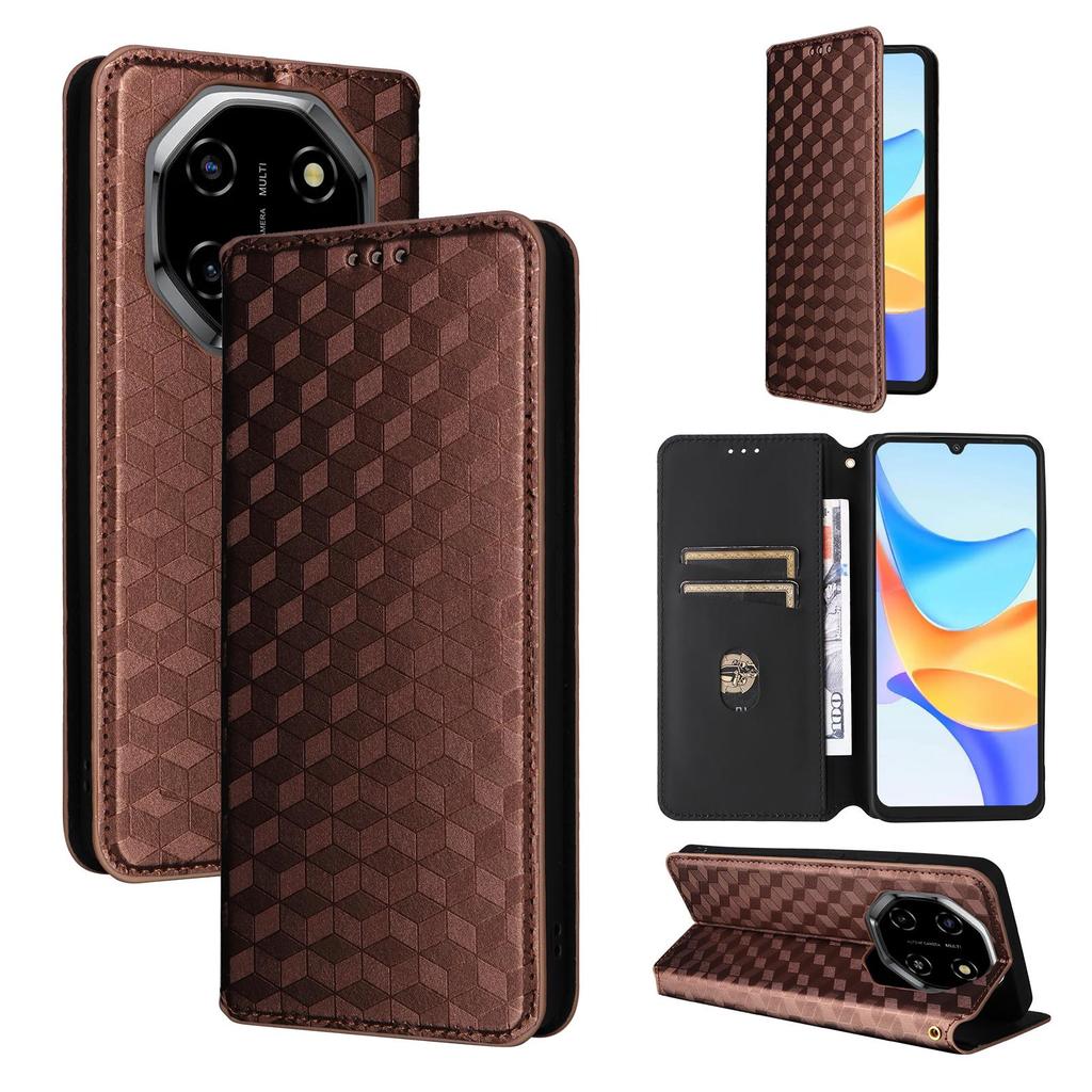 Flip Cover for Blackview Shark 6 / Oscal Tiger 8 PU Leather Full-Body Protection [RFID Blocking] Phone Cases