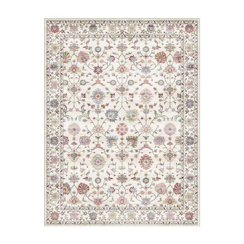 Living Room Carpet Bedroom Bedside Sofa Floor Mat High Density Loop Pile Mats Big Area Carpets Floral Style Home Decoration Rug