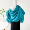 Summer Versatile Cotton and Linen Scarf Shawl Lengthened Solid Color Yarn Shawl Sunscreen Shawl Simple Scarf Silk Scarf Women