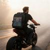 Laptop Backpacks with Programmable Screen,App Control Led Laptop Backpacks,Waterproof Led Bag,Motorcycle Backpacks