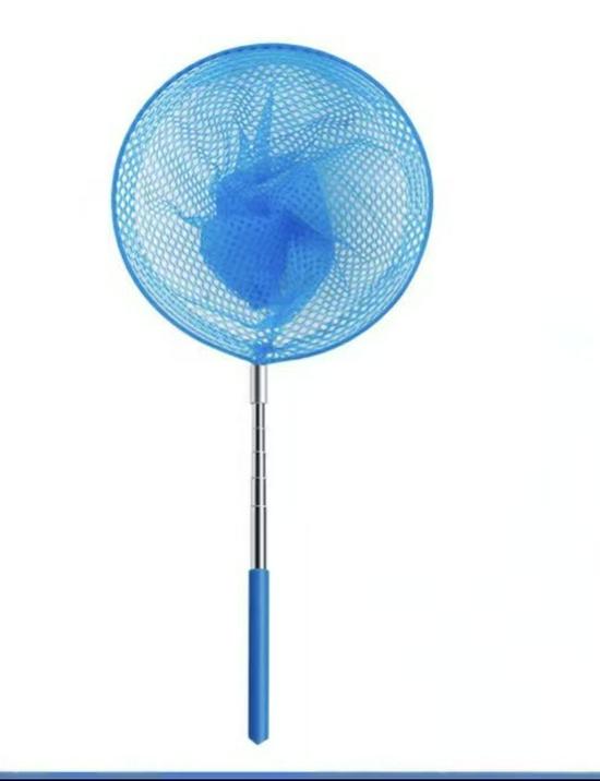 Children's Colorful Telescopic Fish & Insect Net - Lightweight Outdoor Butterfly Scooping Tool