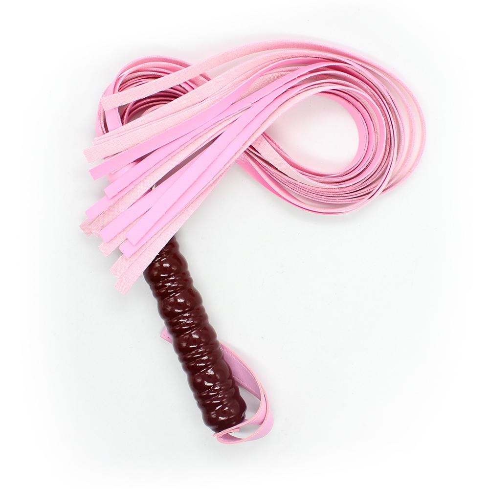 VaHppy Sex Whip 60CM 120G PU 4colors Game Toys Couple Flirting Spanking SM BDSM Tassel Tail Alternative Stimulation Sex Toys Delicate Handle