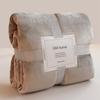 Super Thick 320g Solid Color Aviation Blanket Air Conditioner Car Office Class A Nap Blanket