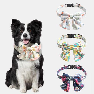 Haustier Blume Schleife Rock Hundehalsband