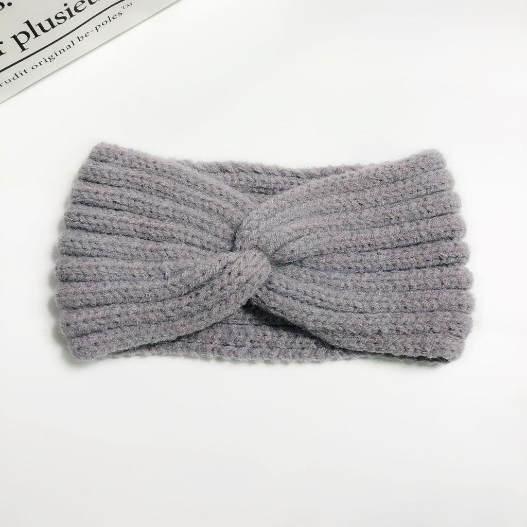 Winter Warm Headband for Women Woolen Knitting Headbands Wool Knitted Elastic Headband Headwear Girls Hair Band Hair Accessories