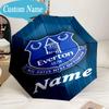 Custom Name Umbrella Everton Football Club Crest Umbrella 8-Frame for Travel, Camping, Casual Lightweight Portable, Essential for Family Gifts