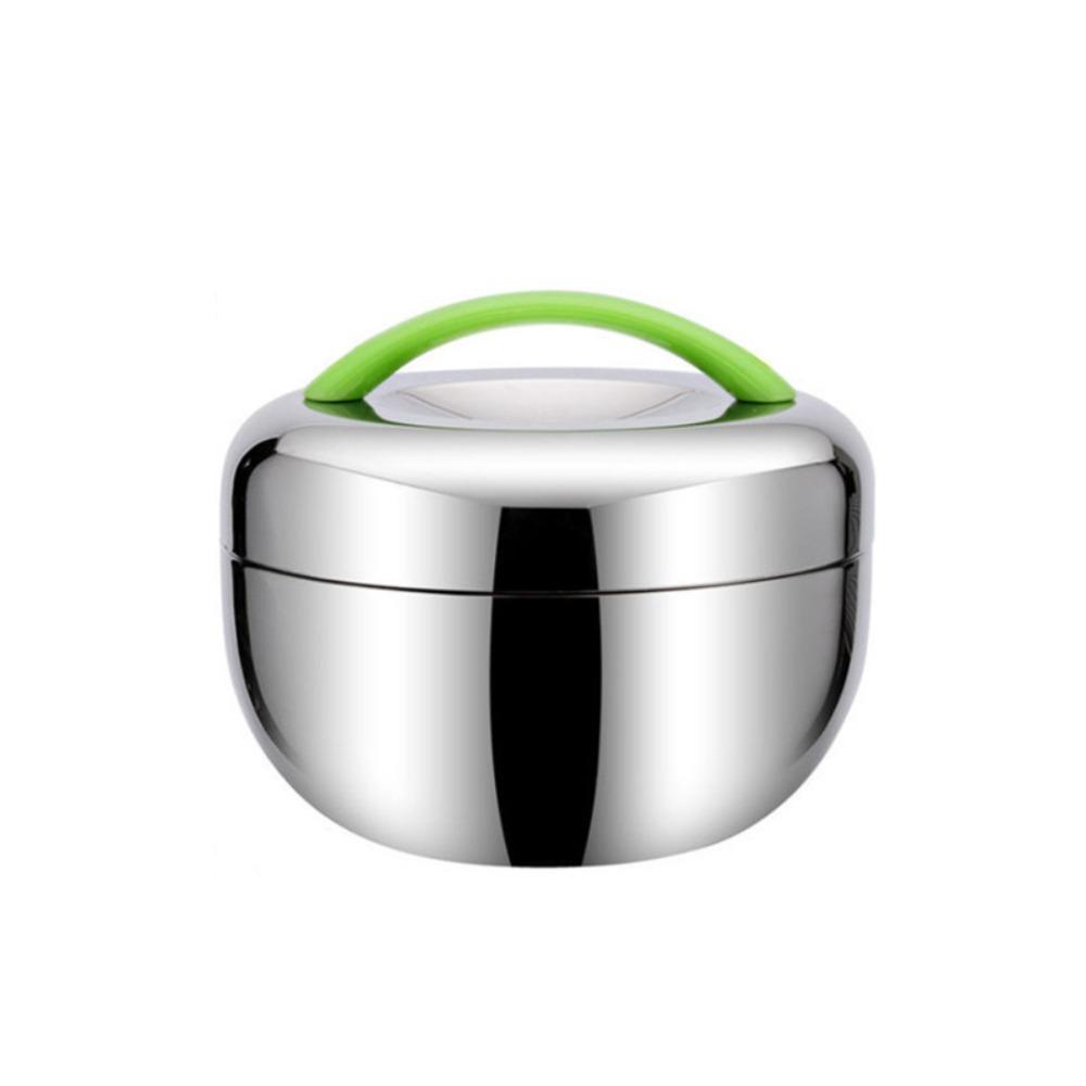 Double Layer Stainless Steel Thermal Lunch Box Anti-scalding Food Storage Box  Worker