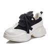 Height Increasing Women's Shoes Spring New Product Cowhide Thick Soled Shoes for Women's Casual Sports Shoes Platform Sneakers