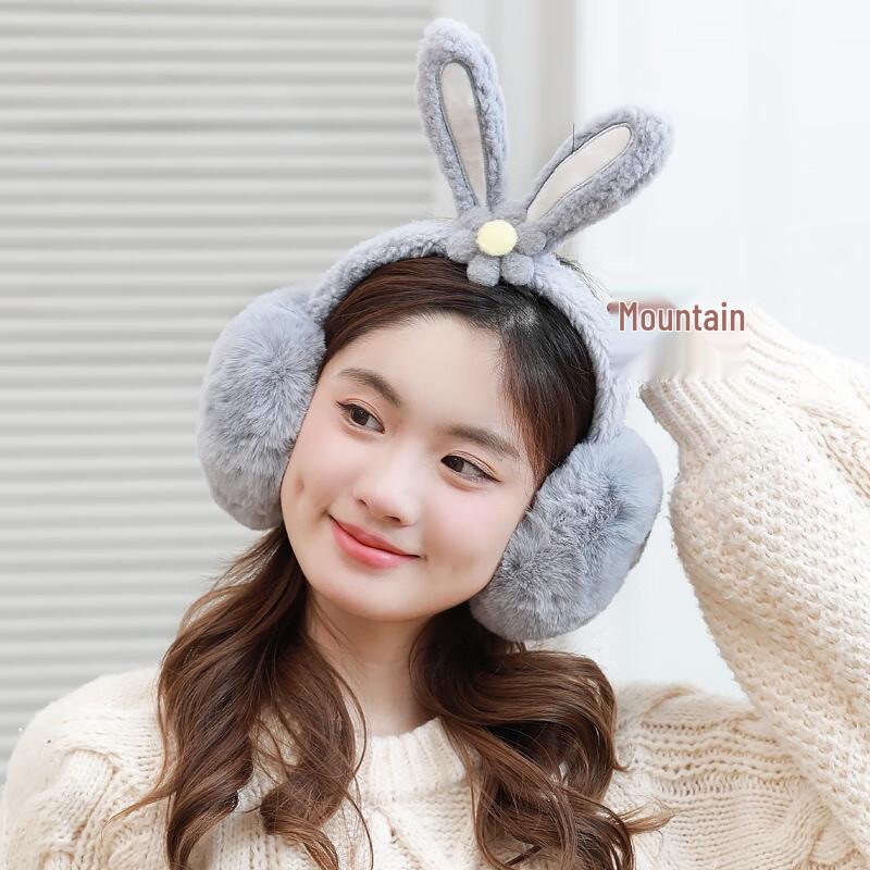 Складные наушники Fumai De с ушками кролика