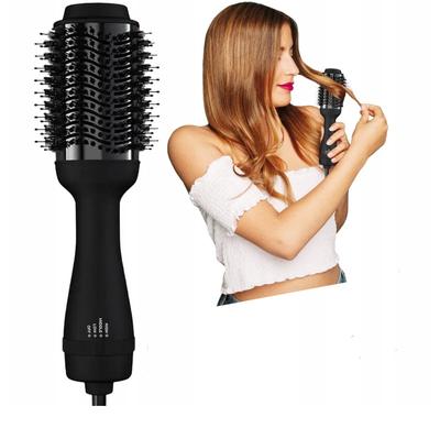 Women Hair Dryer Brush Hair Dryer Straightener Curler Massager 4 In 1 Rapid Warming One Step Volumizer Hot-Air Hair Brushes