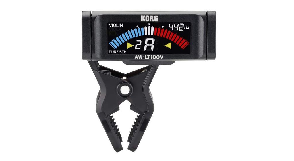 KORG Tuner Set of 5 [Bulk Purchase] - Violin/Viola Clip-on AW-LT100V