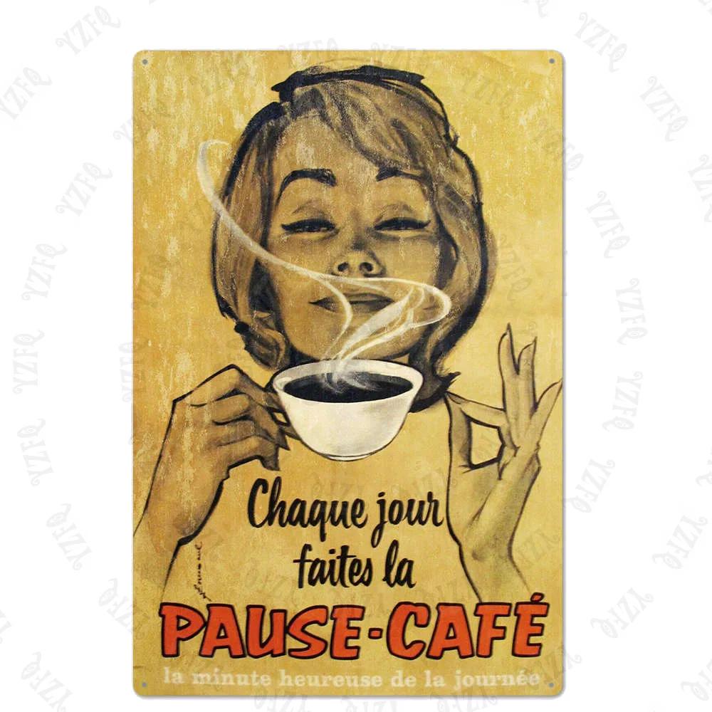 Chalkboard Art Coffee Menu Metal Sign Burger Bar Decorative Signs Wall kitchen Cafe Shop Home Art Craft Decor 30X20CM XP(947)A