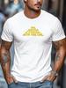 Unisexs Tshirt Summer Casual Round Neck Short Sleeved Tshirt With The Sarcasm Is Strong With This One Pattern For Unisex