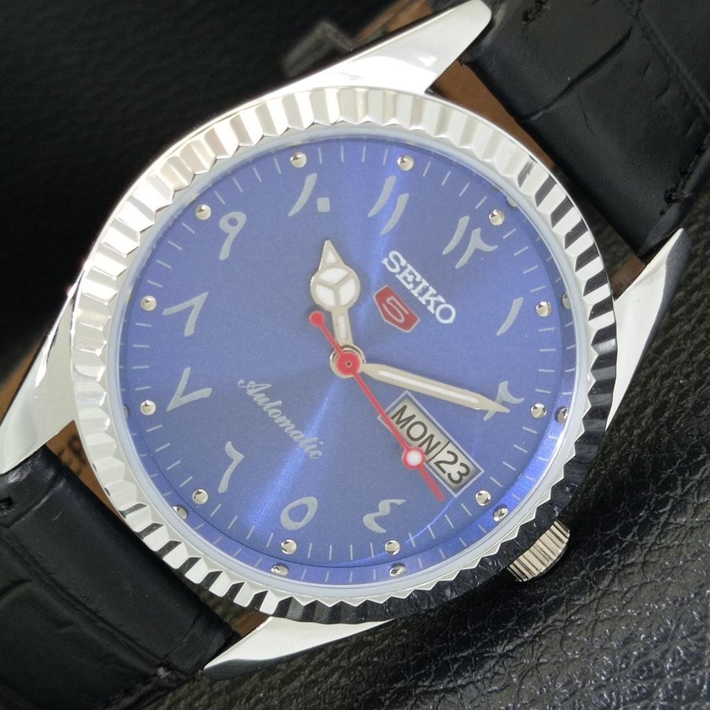 

AUTOMATIC VINTAGE REFURBISHED SEIKO 5 JAPAN 6309A MENS ARABIC WATCH a441440-5 Sk-a441440