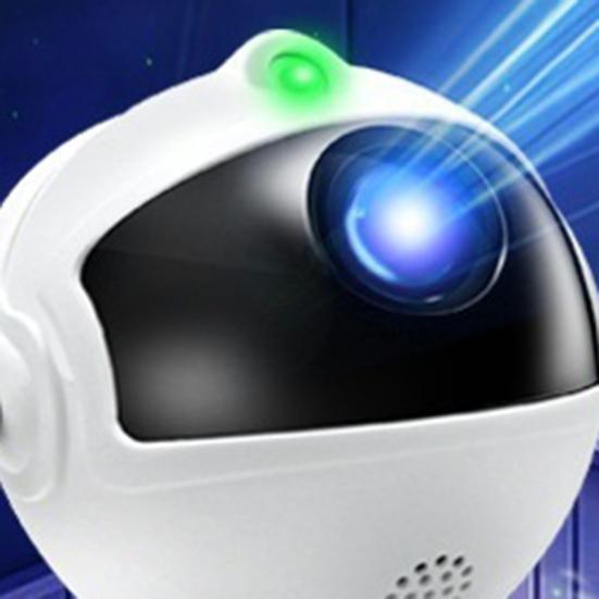 Astronaut Projector Night Light with Starry Effects Remote Control & Timer Star Projector 360-degree Rotating Immersive Starry Sky Lamp for Bedroom