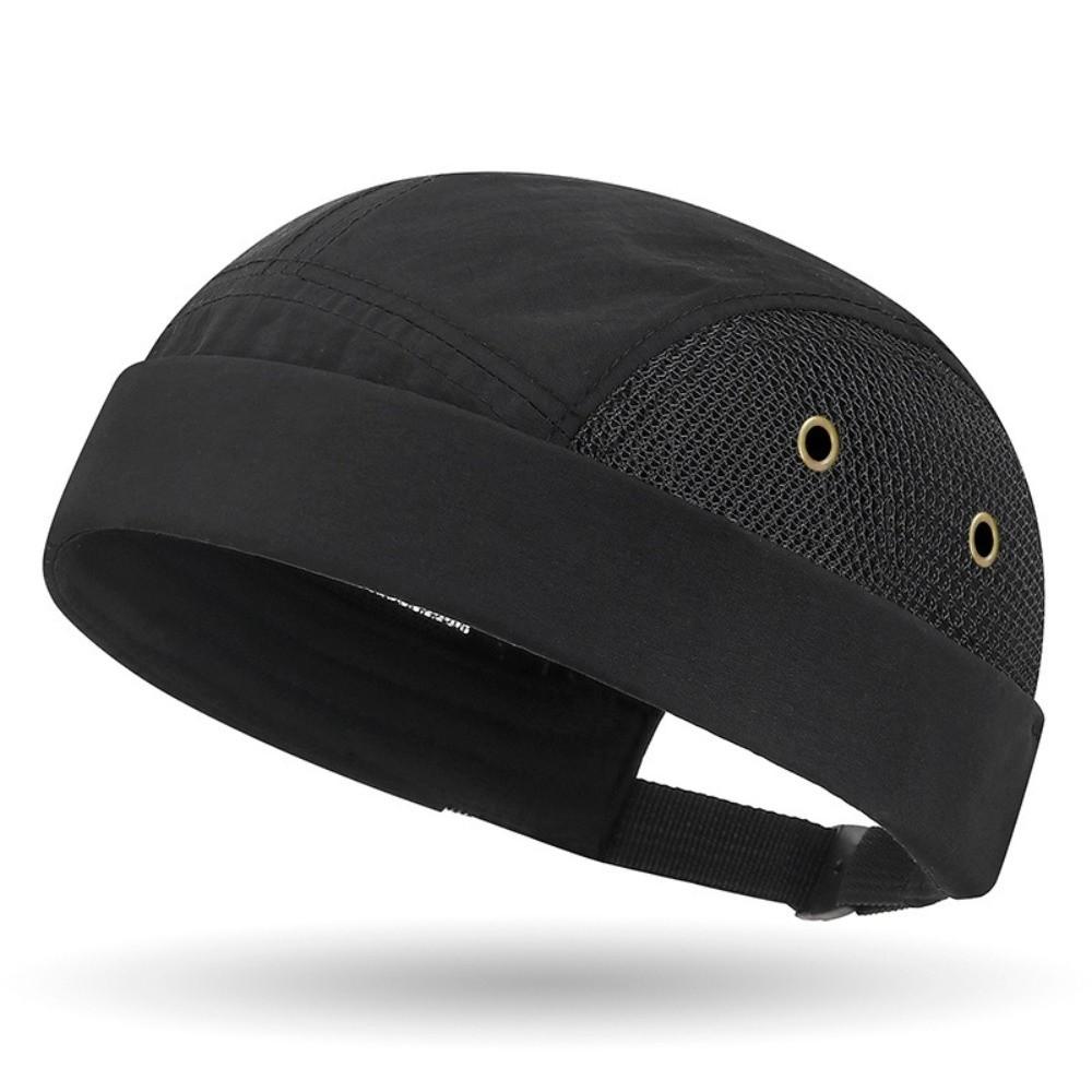 Brimless Sailor Cap Solid Color Skull Cap Fashion Brimless Beanie  Women