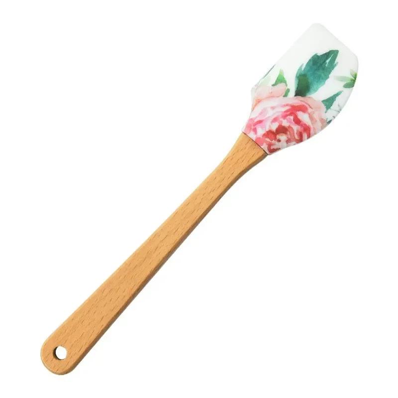 Mini Silicone Spatula Cake Cream Spatula Split Butter Spatula Cake Decoration Tool Baking Accessories Kitchen Cooking Tool