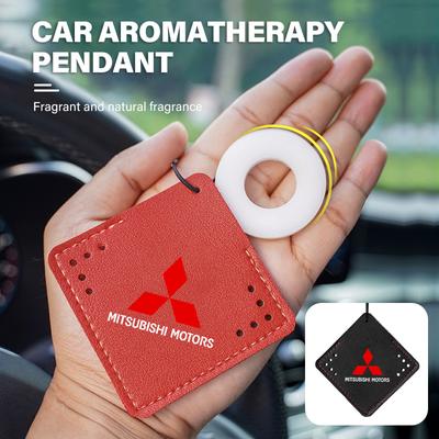 For Car Fragrance Pendant Air Freshener Aromatherapy Diffuser Outlander Lancer L200 ASX Pajero Grandis Eclipse