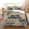 Fashion New Arctic Monkeys Bedding Set Single Twin Full Queen King Size Bed Set Kids Bedroom Duvetcover Sets Bed Sheet Set