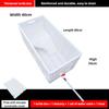 Large Turtle Tank Aquarium Long Length Turtle Box Big Thickened Drainage Turtles Terrarium House Pool Water Platform Reptiles