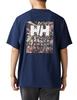 S/S HHAngler Logo Tee Ocean Navy L