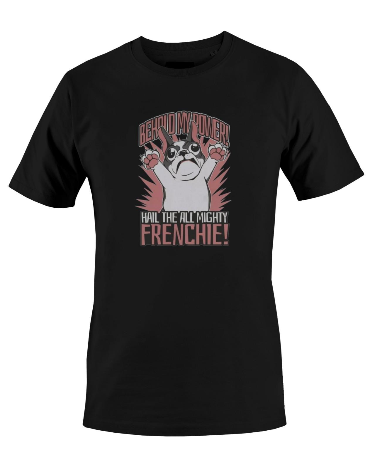 Funny French Bulldog Dog Frenchie Graphic Mens T-Shirt M