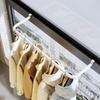 Anti-Theft High-Rise Window Clothes Drying Rack for Balcony or Window Frame