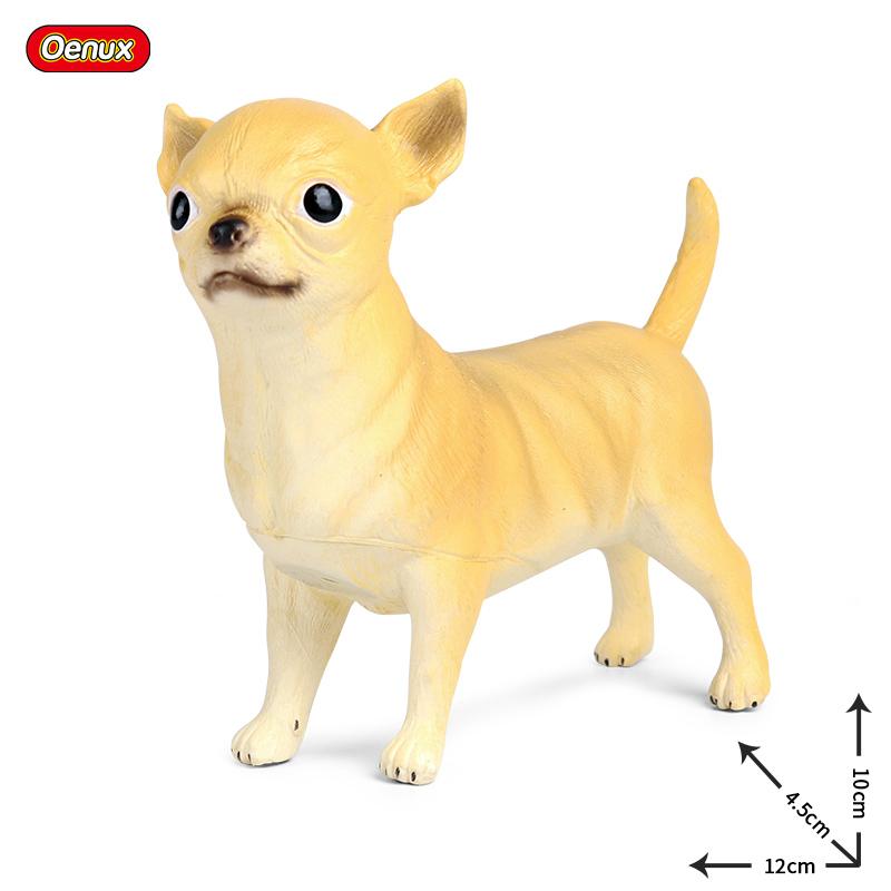 Oenux Soft Cotton Farm Animals Cow Horse Pig Hen Cat Dog Model Action Figures Wild Lizard Donkey Koala Educational Kids Toy Gift