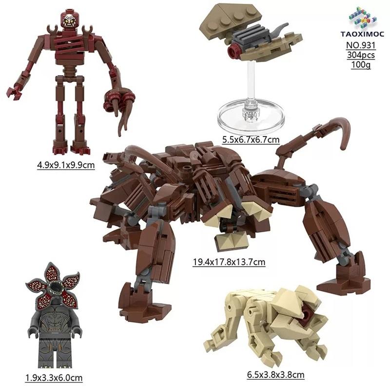 DIY Building block horror toy assembly model