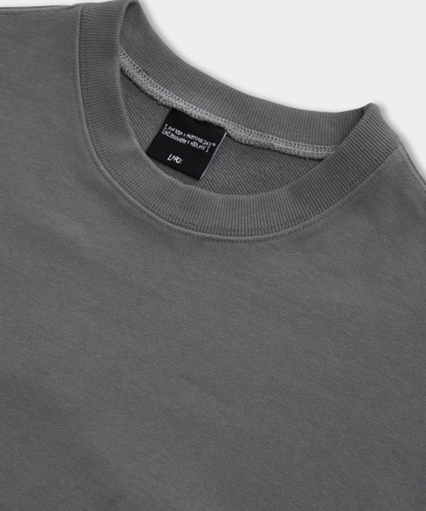 Aimnaseohyumeonbiing Ma-1 Pocket Detail Sweatshirts - Charcoal
