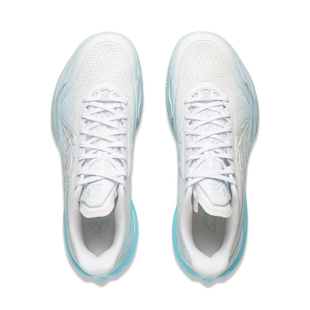 LiNing Blade 5V2 Basketball Shoes Men Sneaker White Blue ABAV059-14