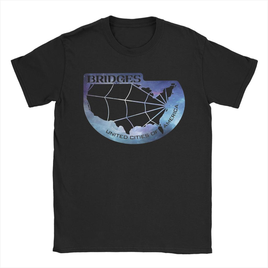 Bridges Death Stranding Logo Outfit Men Women T Shirts Pure Cotton Tee Graphic Print Kojima Tops T-shirt