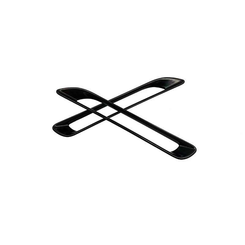 For Toyota RAV4 XA50 2024 RAV 4 Hybrid Car Rear Tail Fog Light Lamp Frame Trim Cover Decoration Sticker