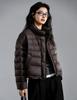 Winter new white duck down jacket design sense niche pocket stand-up collar casual jacket women