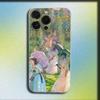 Monet Classic Impressionist Landscape Illustration Phone Case for iPhone 17 16 15 14 13 12 11 Series Pro Max Plus