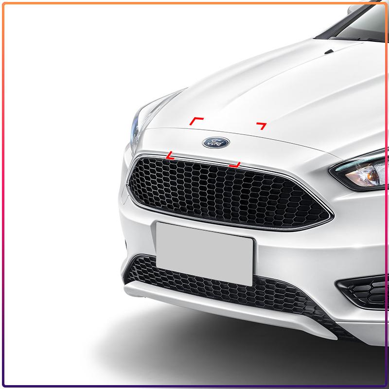 11.5x4.5cm Rear Trunk Emblem Sticker for Ford Ranger Escape Mondeo Fusion Fiesta Kuga Edge Focus Mustang Car Logo Badge Accessories
