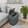 Non Contact Narrow Smart Sensor Trash Can Automatic Bagging Electronic Trash Can for Smart Home White Smart Bathroom Trash Can