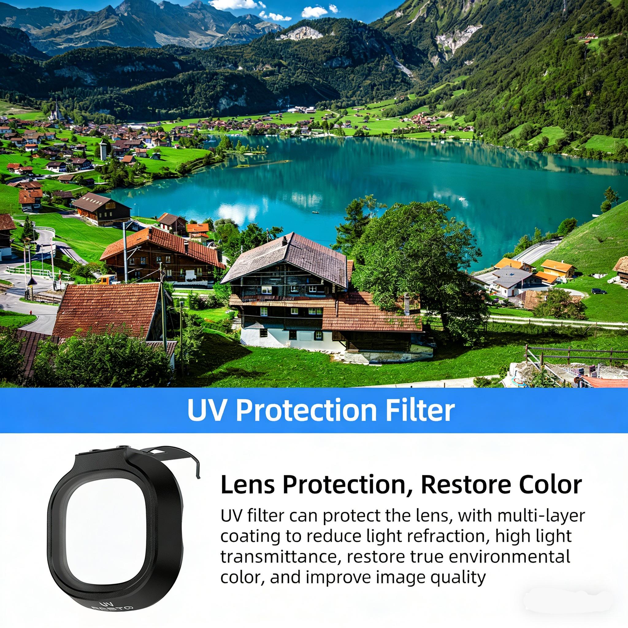 

Для DJI NEO 2 Комплект фильтров для объектива ND8 ND16 ND32 ND64 CPL UV ND Фильтры Легкий фильтр для камеры Для аксессуаров дрона DJI NEO 2