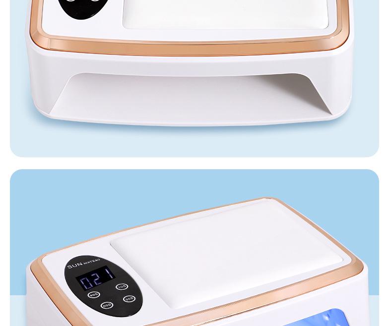 380W Dual-Hand Gel Nail Art Dryer with Large Space