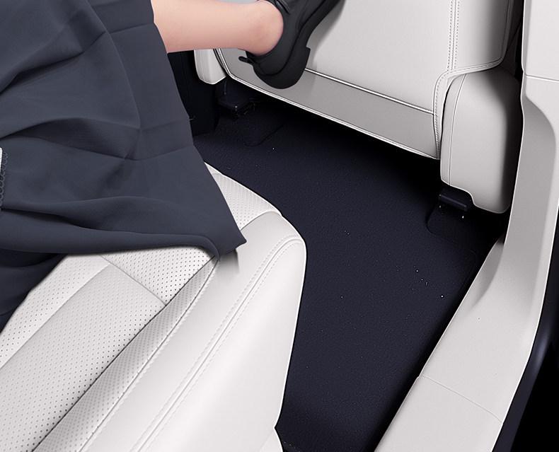Tapis de protection pour le bas des sièges arrière Hongqi HS6 PHEV - Accessoires d'intérieur pour la protection des sièges arrière.