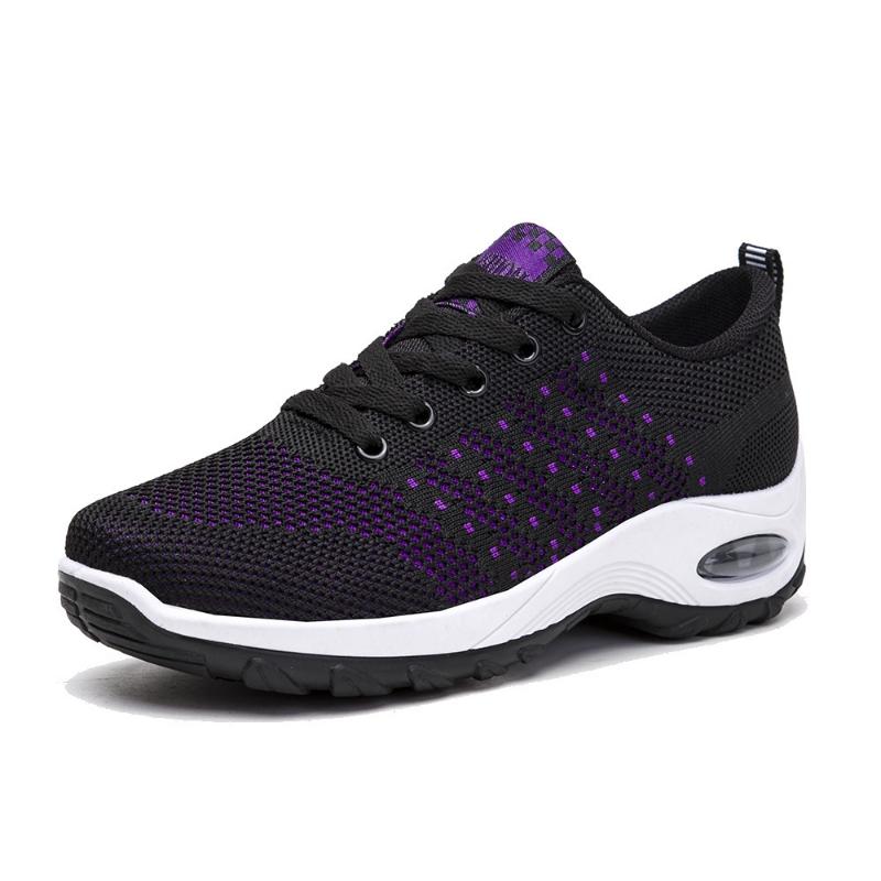 Women s Casual Sneakers Dad Shoes Height-Enhancing Outdoor Flyknit Thick-Soled Lightweight Breathable Summer 36