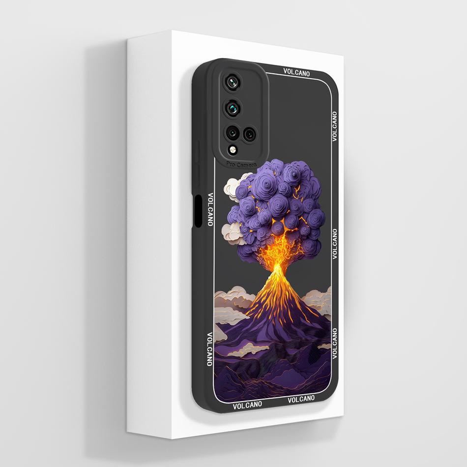 For Huawei Nova 5T Phone Cover Creative Design Full Protection Case For Huawei Nova5T Soft Liquid Silicone Shockproof Shell Capa