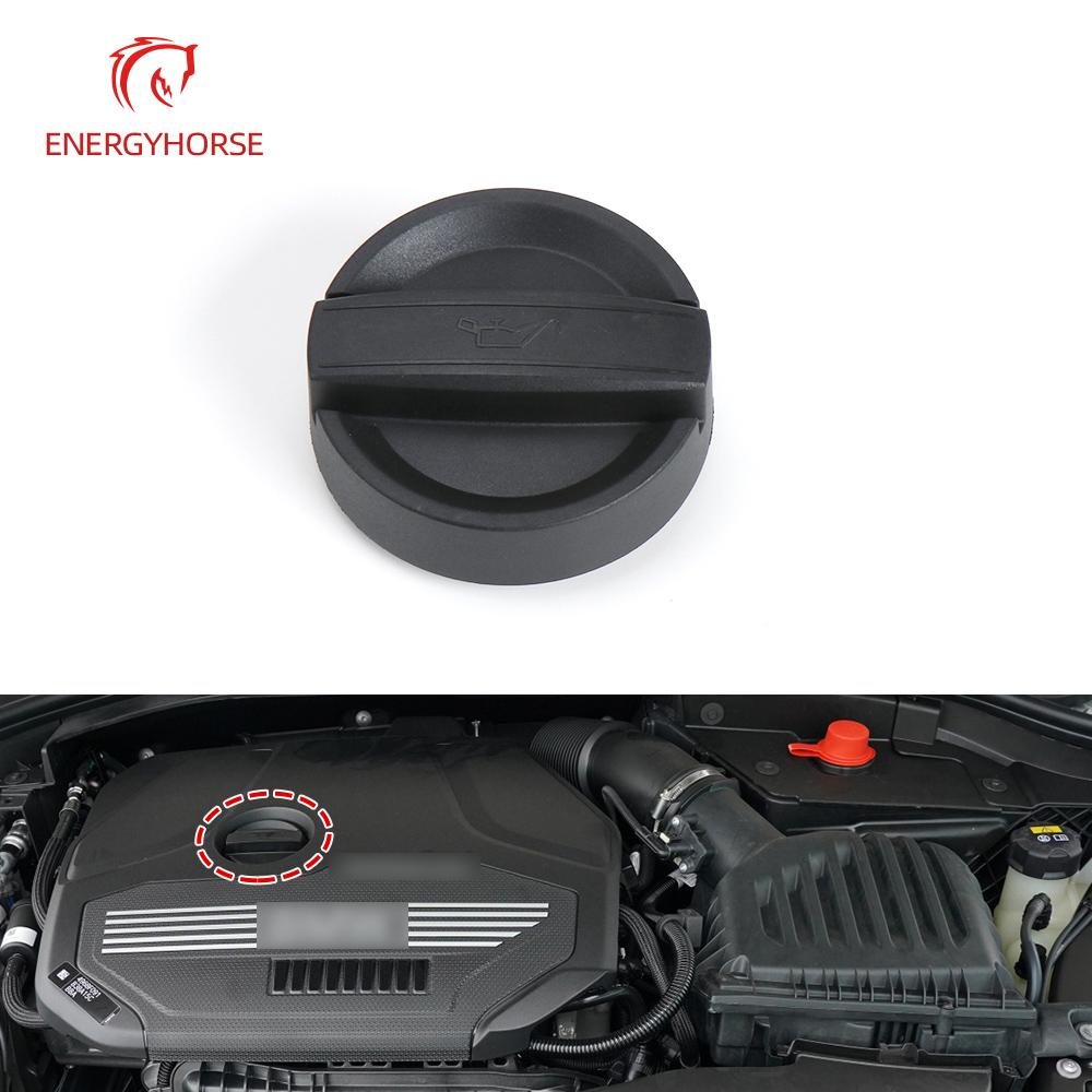 For BMW 1 3 5 7 Series Black Car Engine Oil Filling Cap Tank Covers Car Replacement Parts For BMW F52 F30 F10 F02 11121743294