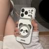 Applicable To Apple 11 Mobile Phone Case Creative Cartoon Iphone11 New Korean Series with Bracket 11pro Cute Panda